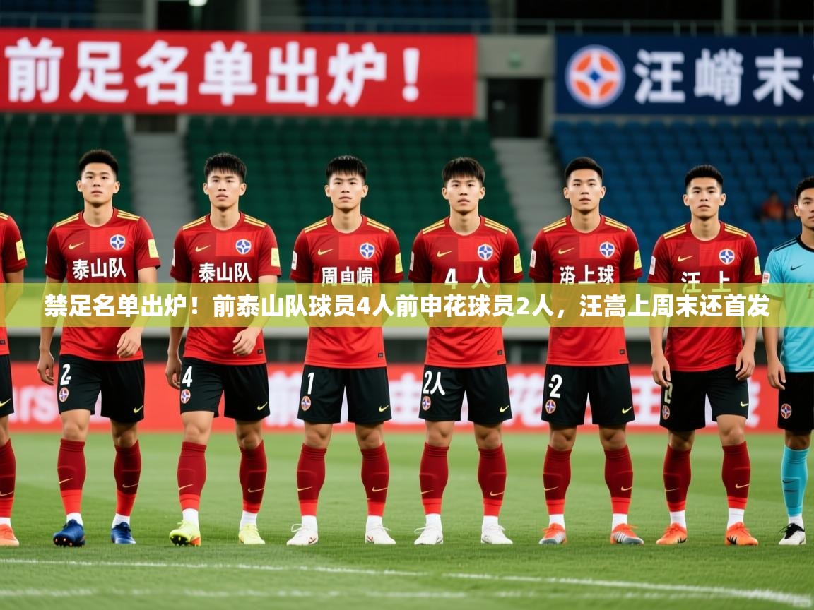 2025米兰体育官网禁足名单出炉！前泰山队球员4人前申花球员2人，汪嵩上周末还首发
